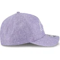 cepur-izliekta-violets-snapback-9forty-m-crown-a-frame-cotton-weave-no-los-angeles-lakers-nba-no-new-era