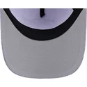 cepur-izliekta-violets-snapback-9forty-m-crown-a-frame-cotton-weave-no-los-angeles-lakers-nba-no-new-era