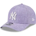 fioletowa-czapka-z-daszkiem-snapback-9forty-m-crown-a-frame-cotton-weave-new-york-yankees-mlb-od-new-era