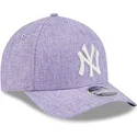 fioletowa-czapka-z-daszkiem-snapback-9forty-m-crown-a-frame-cotton-weave-new-york-yankees-mlb-od-new-era