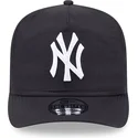 verstellbare-schwarze-curved-cap-golfer-everyday-nylon-der-new-york-yankees-mlb-von-new-era