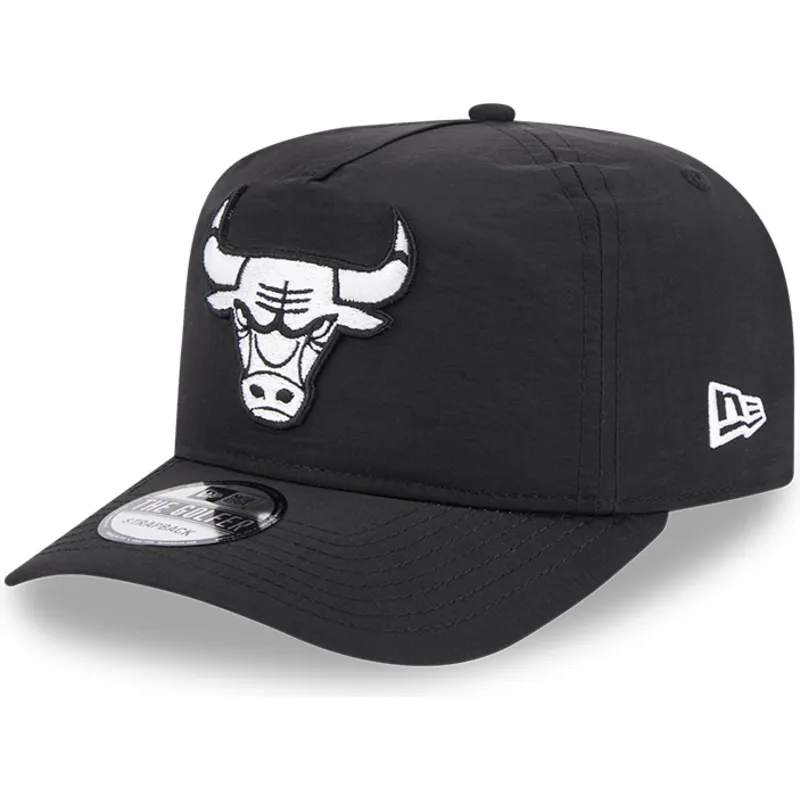 cepur-izliekta-melns-regulejams-golfer-everyday-nylon-no-chicago-bulls-nba-no-new-era