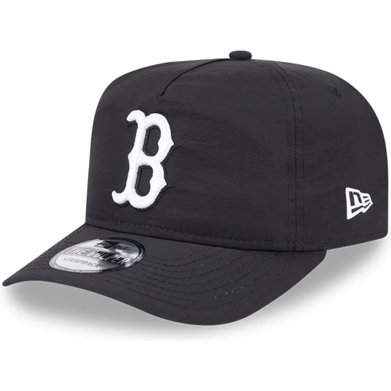 cepur-izliekta-melns-regulejams-golfer-everyday-nylon-no-boston-red-sox-mlb-no-new-era