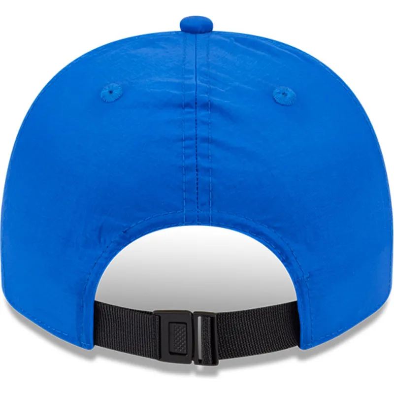 blaue-verstellbare-curved-cap-golfer-everyday-nylon-der-los-angeles-dodgers-mlb-von-new-era