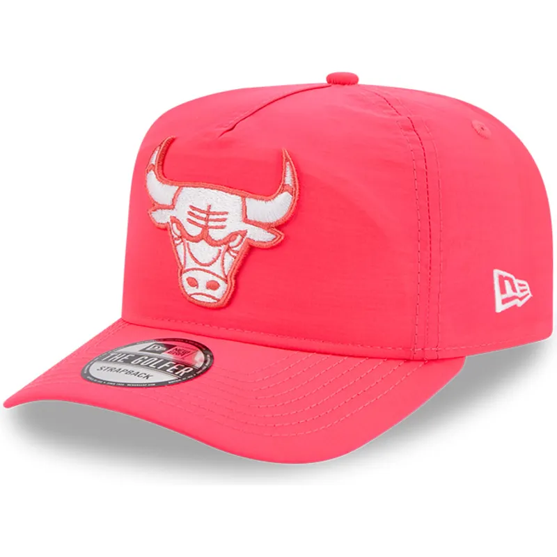 cap-izliekta-pink-adjustable-strap-golfer-everyday-nylon-no-chicago-bulls-nba-no-new-era cap-izliekta-pink-adjustable-strap-golfer-everyday-nylon-no-chicago-bulls-nba-no-new-era