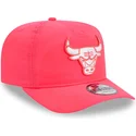 cap-izliekta-pink-adjustable-strap-golfer-everyday-nylon-no-chicago-bulls-nba-no-new-era