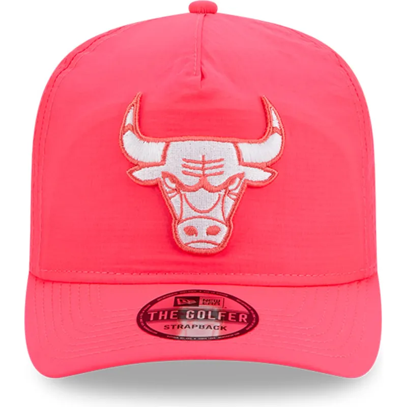 cap-izliekta-pink-adjustable-strap-golfer-everyday-nylon-no-chicago-bulls-nba-no-new-era cap-izliekta-pink-adjustable-strap-golfer-everyday-nylon-no-chicago-bulls-nba-no-new-era