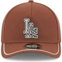 cap-izliekta-brown-snapback-9forty-m-crown-a-frame-motorsport-no-los-angeles-dodgers-mlb-no-new-era