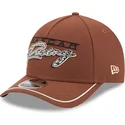 cap-izliekta-brown-snapback-9forty-m-crown-a-frame-motorsport-no-nascar-no-new-era