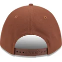 cap-izliekta-brown-snapback-9forty-m-crown-a-frame-motorsport-no-nascar-no-new-era