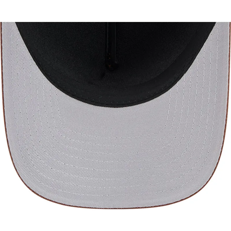 cap-izliekta-brown-snapback-9forty-m-crown-a-frame-motorsport-no-nascar-no-new-era