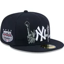 cepur-plakana-tumsi-zils-pieguloss-59fifty-state-stitch-no-new-york-yankees-mlb-no-new-era