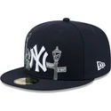 cepur-plakana-tumsi-zils-pieguloss-59fifty-state-stitch-no-new-york-yankees-mlb-no-new-era