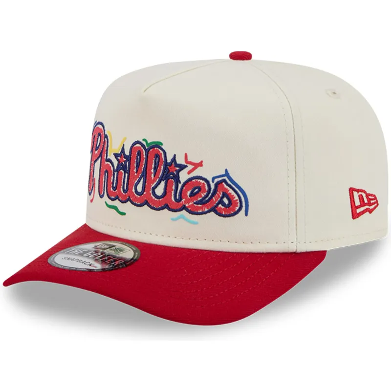 cepur-izliekta-sarkans-snapback-golfer-team-scribble-no-philadelphia-phillies-mlb-no-new-era cepur-izliekta-sarkans-snapback-golfer-team-scribble-no-philadelphia-phillies-mlb-no-new-era
