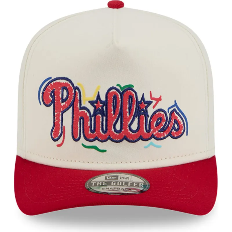 cepur-izliekta-sarkans-snapback-golfer-team-scribble-no-philadelphia-phillies-mlb-no-new-era cepur-izliekta-sarkans-snapback-golfer-team-scribble-no-philadelphia-phillies-mlb-no-new-era