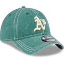 cepur-izliekta-zals-regulejams-9twenty-washed-contrast-no-oakland-athletics-mlb-no-new-era