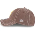 cepur-izliekta-bruns-regulejams-9twenty-washed-contrast-no-san-diego-padres-mlb-no-new-era