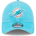 verstellbare-blaue-9twenty-washed-contrast-kappe-von-miami-dolphins-nfl-von-new-era
