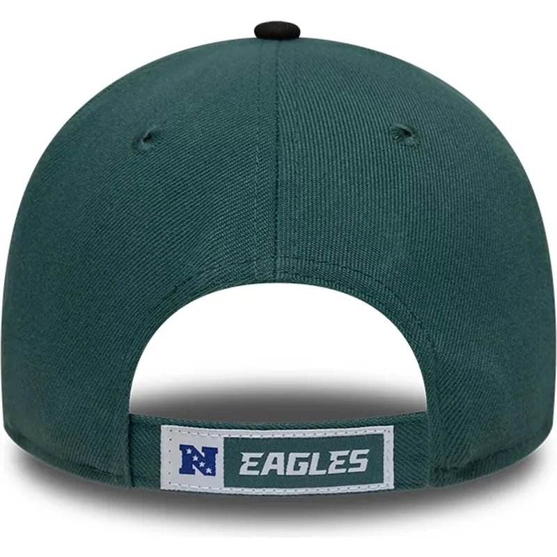 cap-izliekta-green-adjustable-strap-9forty-the-league-no-philadelphia-eagles-nfl-no-new-era