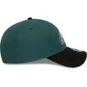grune-und-schwarze-verstellbare-curved-cap-9forty-the-league-der-philadelphia-eagles-nfl-von-new-era
