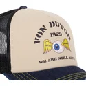 von-dutch-crew20-beige-black-and-blue-trucker-hat