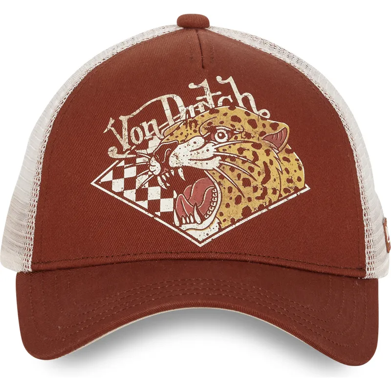 cepur-izliekta-truckeris-bruns-snapback-gue-no-von-dutch