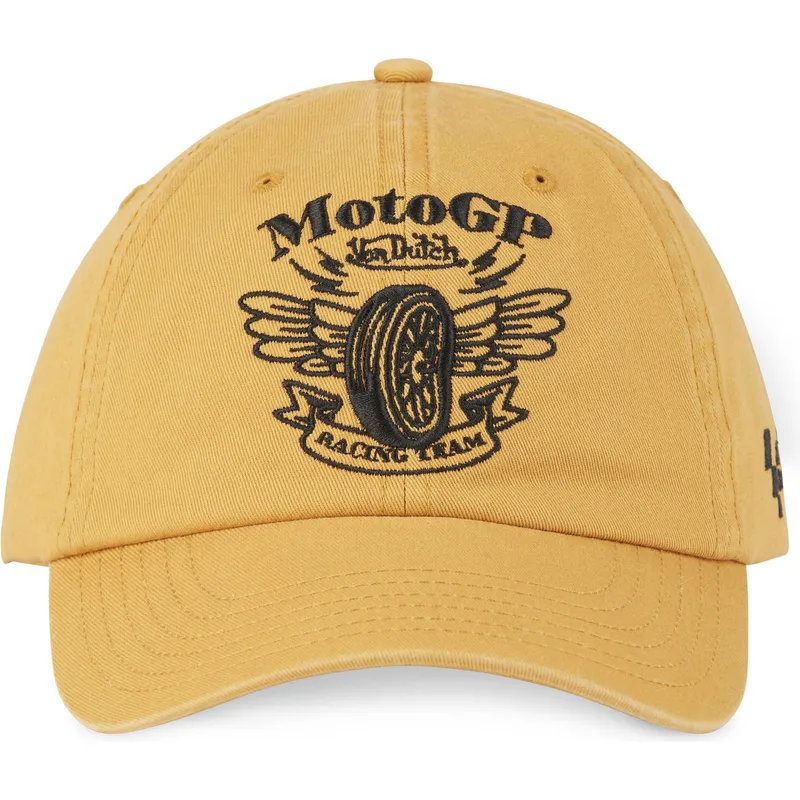 cap-izliekta-yellow-adjustable-strap-no-von-dutch