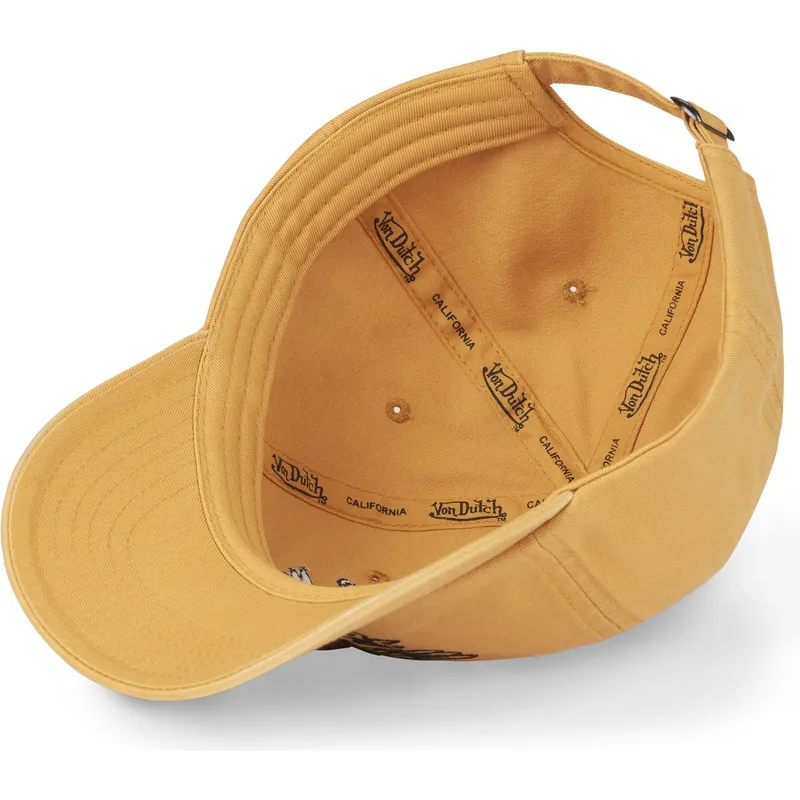 cap-izliekta-yellow-adjustable-strap-no-von-dutch