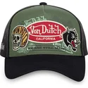 cap-izliekta-green-snapback-no-von-dutch