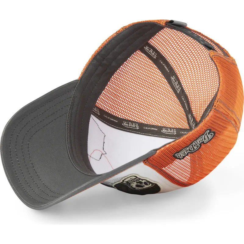 weisse-orangefarbene-und-graue-trucker-kappe-patches06-von-von-dutch