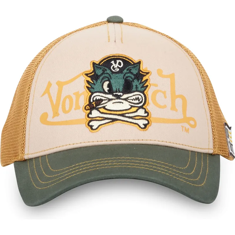 cap-izliekta-beige-snapback-no-von-dutch