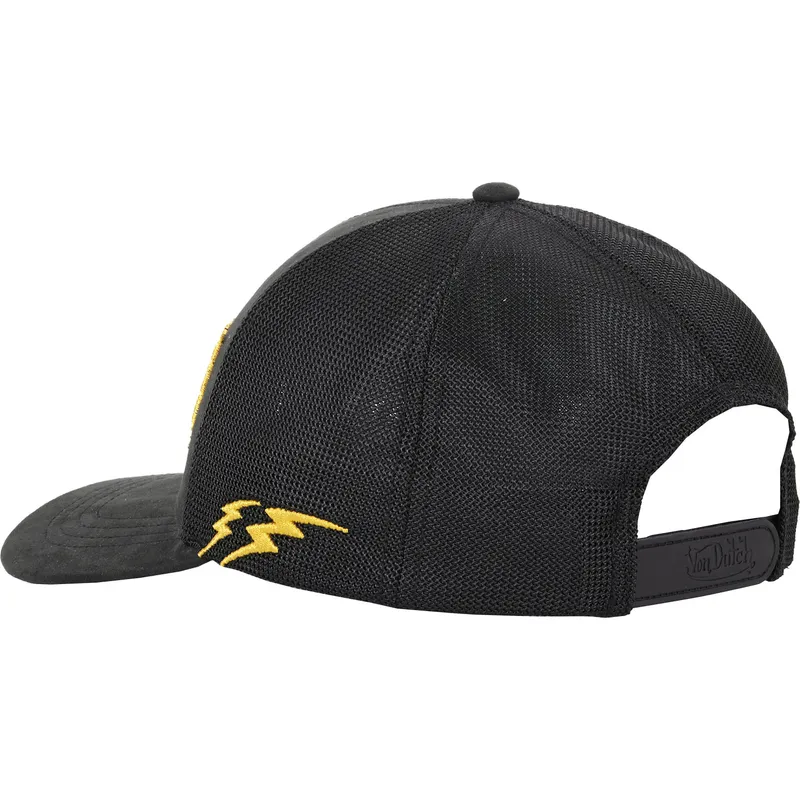 cepur-izliekta-truckeris-melns-snapback-rock03-no-von-dutch