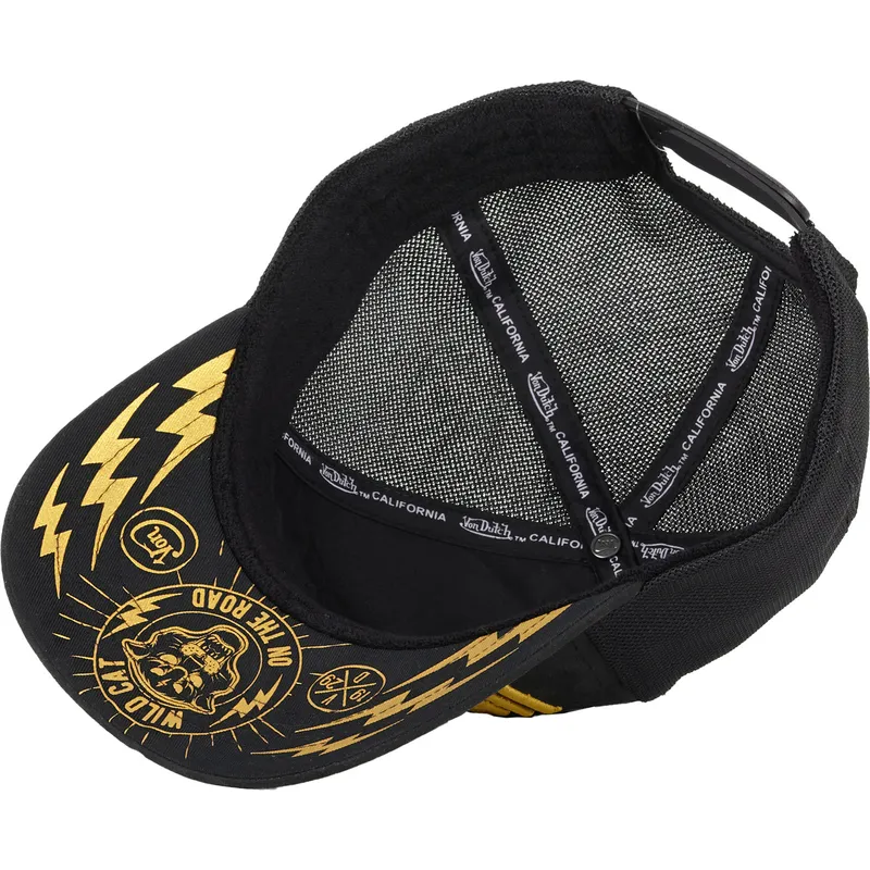 cepur-izliekta-truckeris-melns-snapback-rock03-no-von-dutch