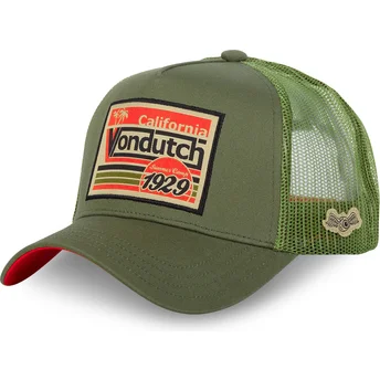 Cepur izliekta truckeris zaļš snapback SURF07 no Von Dutch