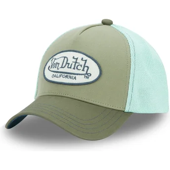 Cepur izliekta truckeris zaļš snapback TERRY03 no Von Dutch