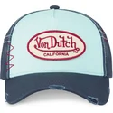 cap-izliekta-blue-snapback-no-von-dutch