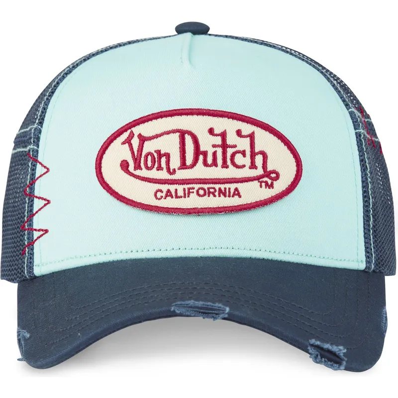 cap-izliekta-blue-snapback-no-von-dutch