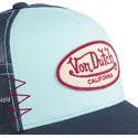 cap-izliekta-blue-snapback-no-von-dutch