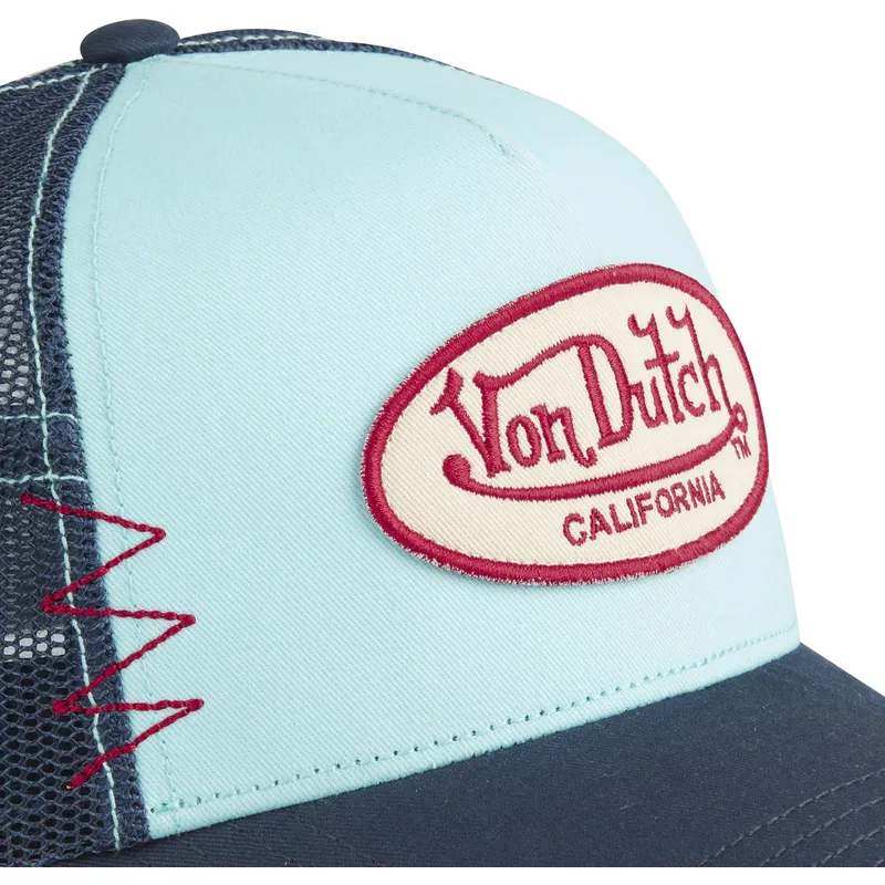cap-izliekta-blue-snapback-no-von-dutch
