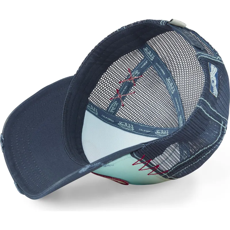 cap-izliekta-blue-snapback-no-von-dutch