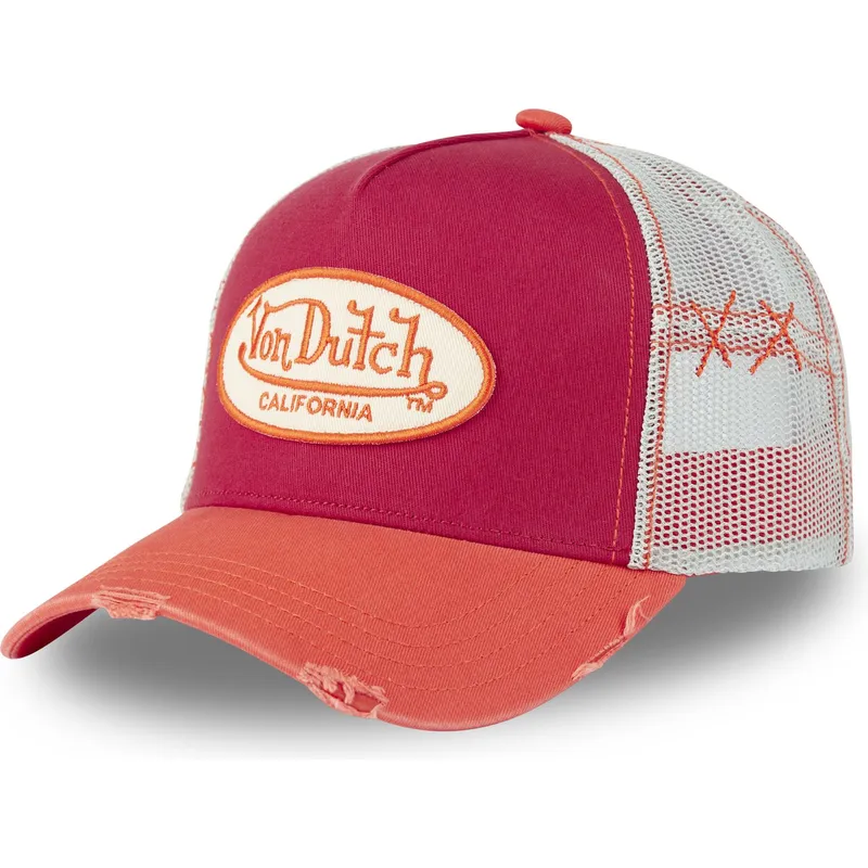 cepur-izliekta-truckeris-sarkans-snapback-used-04-no-von-dutch