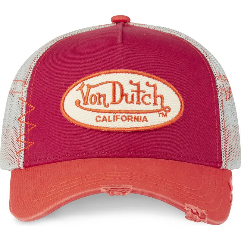 cepur-izliekta-truckeris-sarkans-snapback-used-04-no-von-dutch