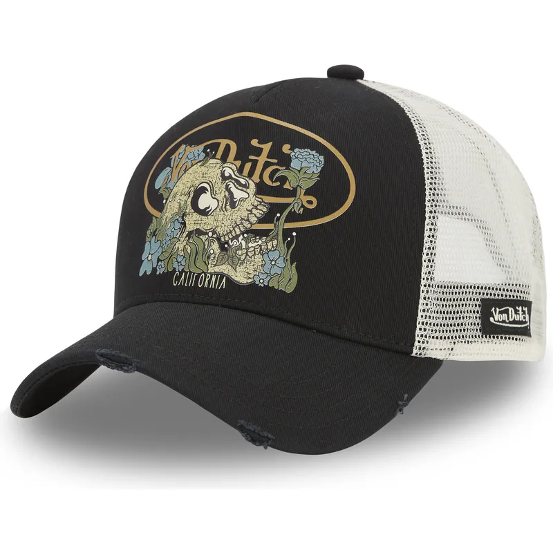 cepur-izliekta-truckeris-melns-snapback-vege-no-von-dutch