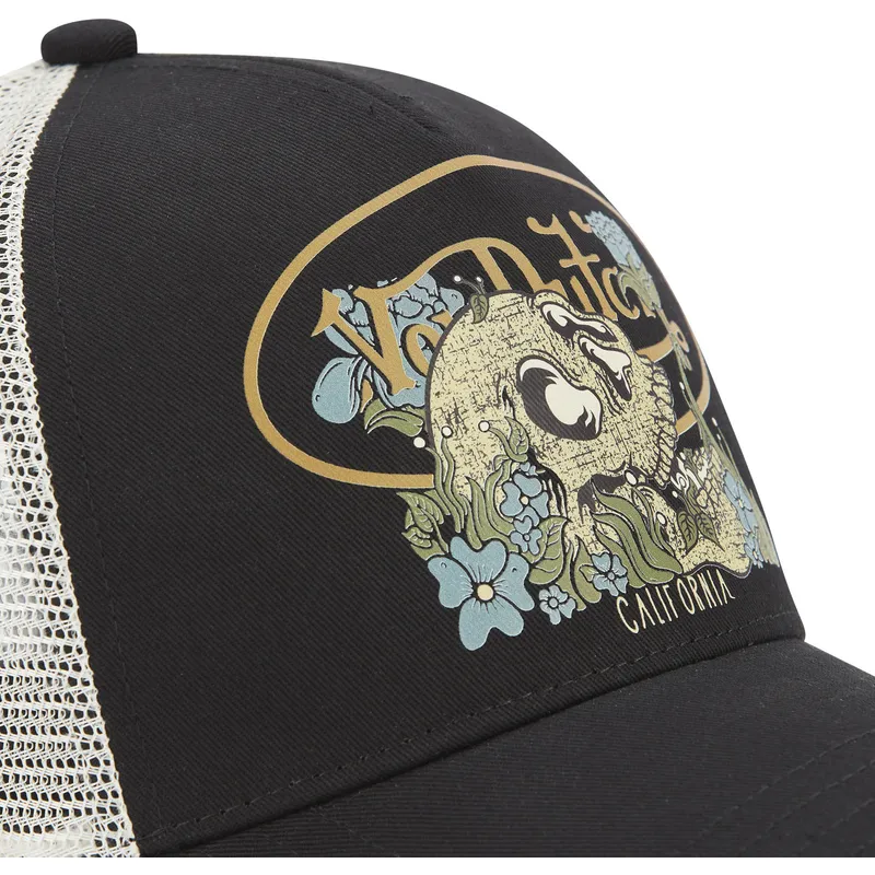 cepur-izliekta-truckeris-melns-snapback-vege-no-von-dutch