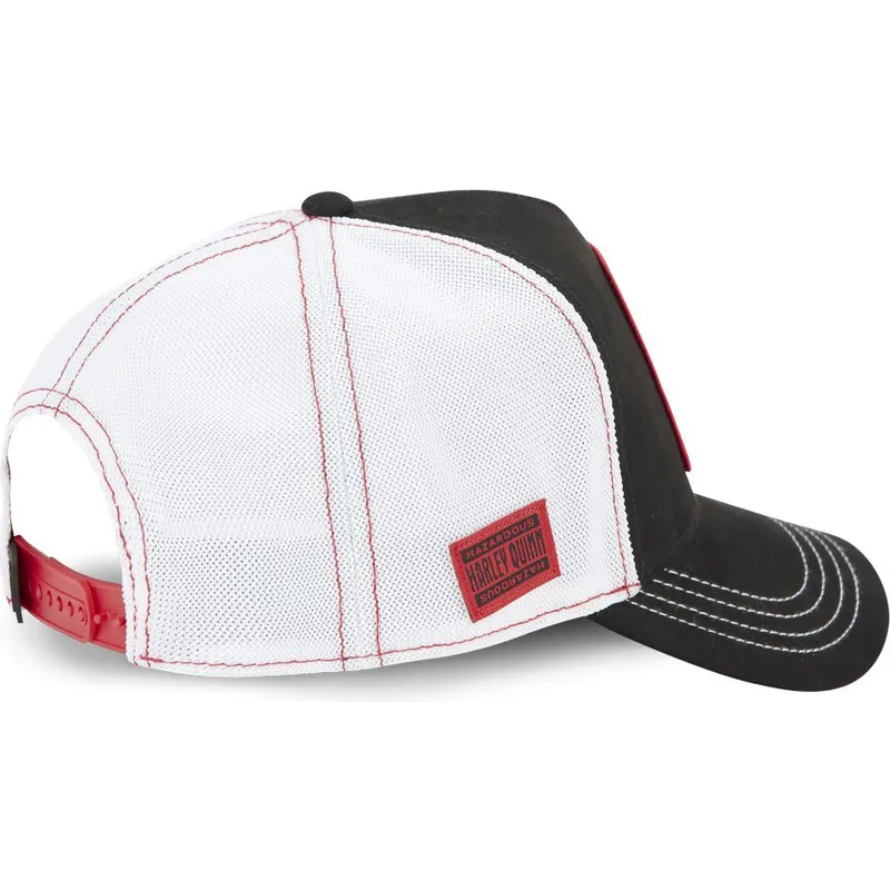 cepur-izliekta-truckeris-melns-snapback-dc8-que-harley-quinn-dc-comics-no-capslab