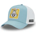 cepur-izliekta-truckeris-zils-snapback-loo11-bep2-bakss-bannijs-looney-tunes-no-capslab