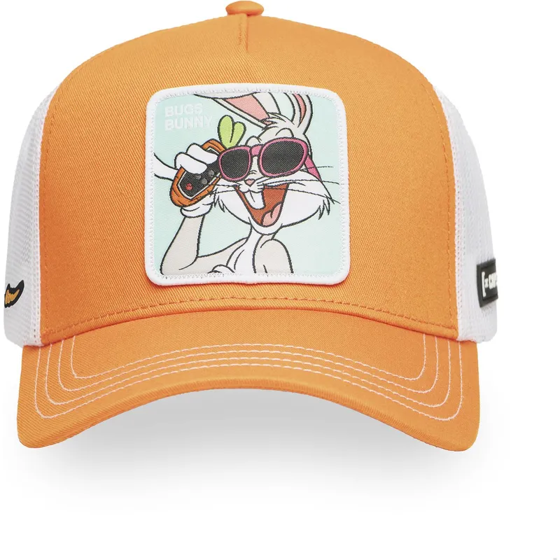 cepur-izliekta-truckeris-oranzs-snapback-loo11-bug2-bakss-bannijs-looney-tunes-no-capslab