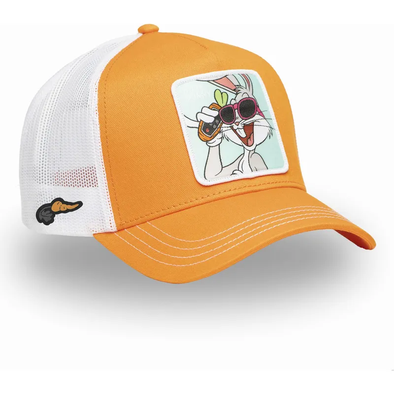 cepur-izliekta-truckeris-oranzs-snapback-loo11-bug2-bakss-bannijs-looney-tunes-no-capslab