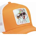 cepur-izliekta-truckeris-oranzs-snapback-loo11-bug2-bakss-bannijs-looney-tunes-no-capslab