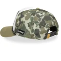 capslab-daffy-duck-loo11-cam-looney-tunes-white-and-camouflage-trucker-hat